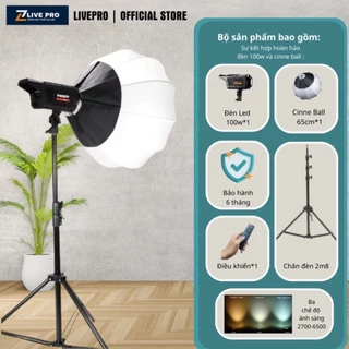 Bộ Đèn Chụp Studio Hình Cầu Bediro BD-400S chụp ảnh quay video livestream chuyên nghiệp chiếu sáng