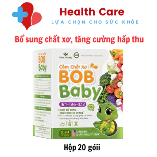 Cốm Chất Xơ BobBaby hỗ trợ bổ sung chất xơ hộp 20 gói x 5g