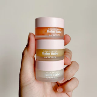 Son Dưỡng Môi NCLA Balm Babe Nobox Tách Set (Almond Cookie - Birthday Cake - Peach Balm)