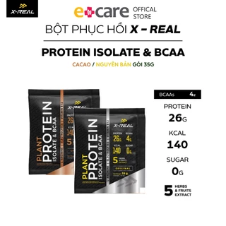 Bột phục hồi năng lượng X-Real với BCAA và Protein thực vật