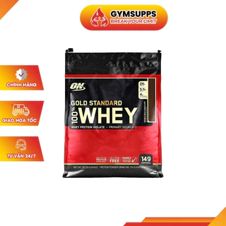 Sữa Tăng Cơ Cho Người Tập Gym Gold Standard 100% whey - Optimum Nutrition - 10lbs - Từ Mỹ