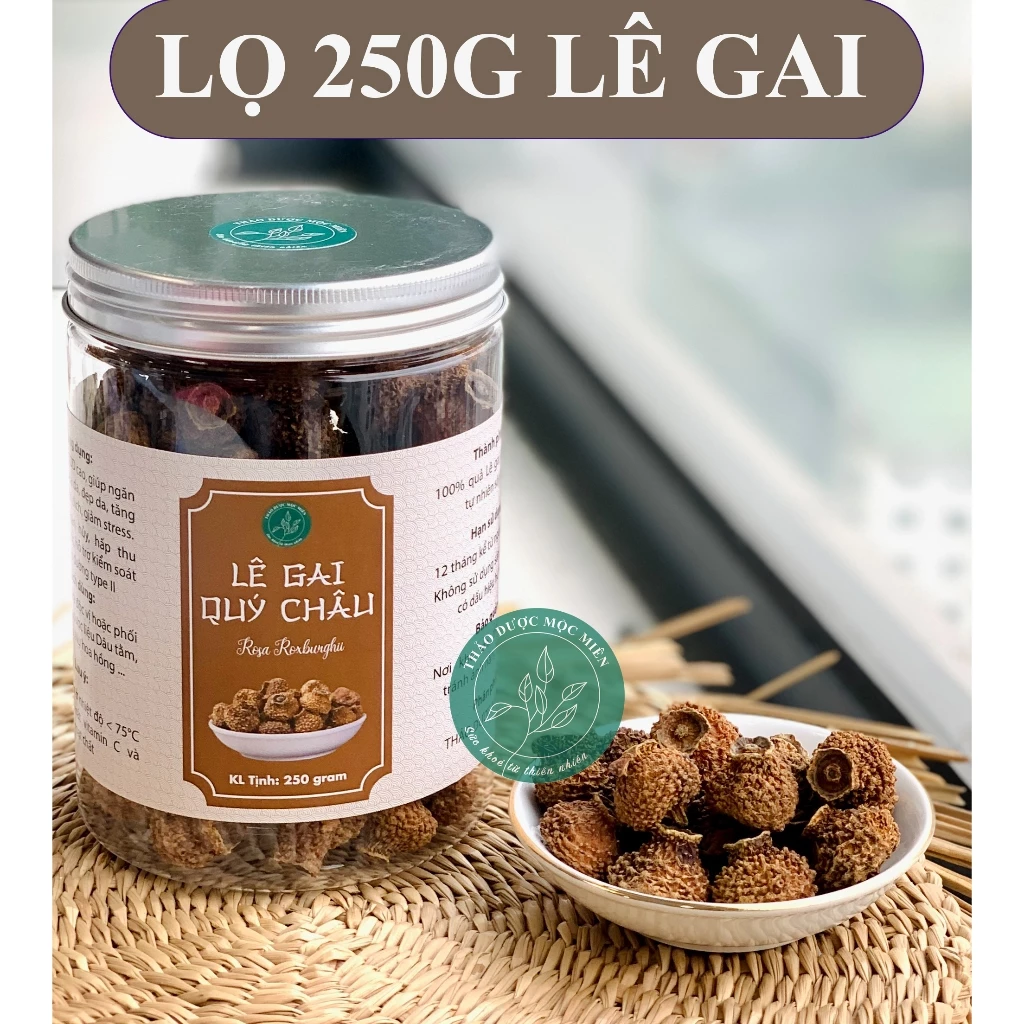 Lọ 250g Lê Gai Quý Châu sấy khô đẹp giàu Vitamin C - Giúp tăng đề kháng, giảm cân, đẹp da