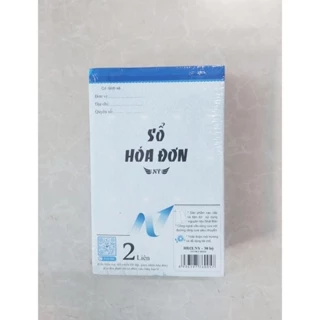 LỐC 10 CUỐN HOÁ ĐƠN 2 LIÊN NHÃ YẾN[ 58 TỜ LIÊN 2]