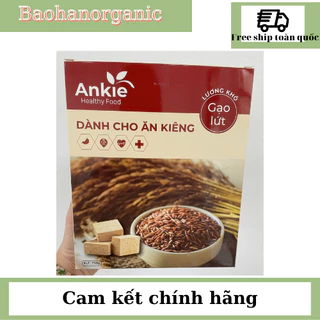 750g Lương khô ăn kiêng hỗ trợ giảm cân bổ sung dinh dưỡng vị gạo lứt ANKIE