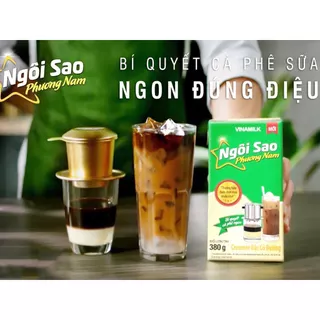 Sữa đặc có đường Ngôi sao Phương Nam Xanh 380 gam