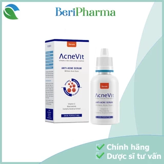 ✅[CHÍNH HÃNG] AcneVit Tinh Chất Dưỡng Sáng Da Và Ngừa Mụn Anti-Acne Serum 30ml