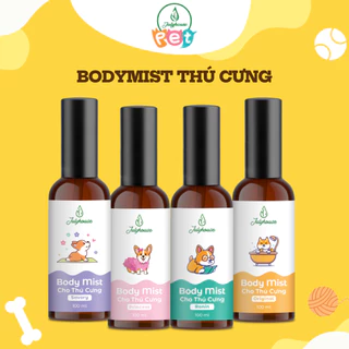 Body mist thú cưng 20ml/100ml Julyhouse Pet nước hoa khử mùi lưu hương thơm mát