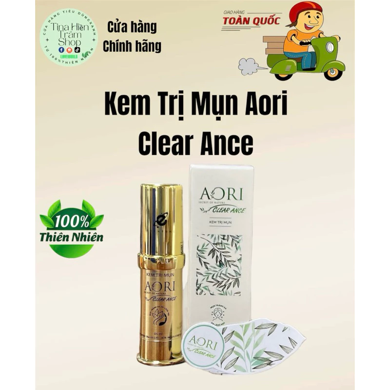 Kem chấm mụn 100% thiên nhiên, sạch mụn, hết sẹo, sáng da