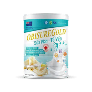 Sữa non Tổ Yến Obisure Gold Chính Hãng 900g, Tăng cân - Tăng cường sức đề kháng, Ăn Ngon Ngủ Ngon