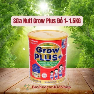 [Date 2026]Sữa bột Grow Plus đỏ 1,5kg cho trẻ suy dinh dưỡng biếng ăn