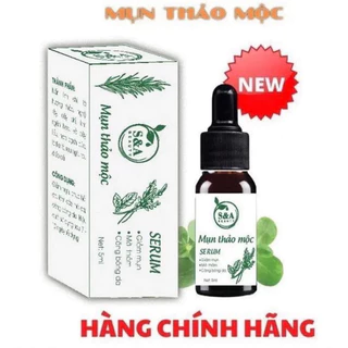 Serum Mụn Thảo Mộc - Serum Xoá Mụn Mờ Thâm Se lỗ Chân Lông