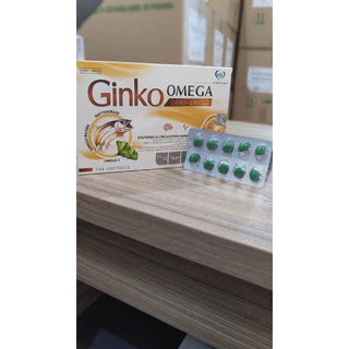 GINKO OMEGA hỗ trợ đau đầu mất ngủ, tê bì chân tay