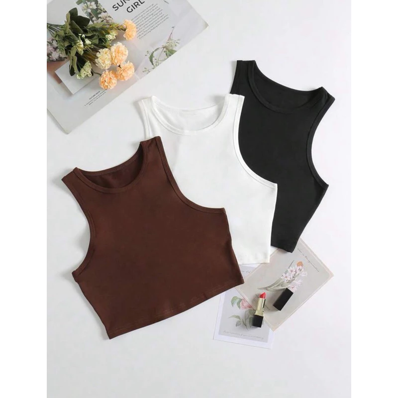 SET 3 ÁO BA LỖ CROPTOP