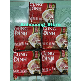 Phở bò Hà Nội Cung đình combo 10 gói x 73g