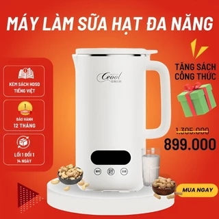 Máy làm sữa hạt đa năng chính hãng Ceool - Xay nấu tiện lợi đa chức năng