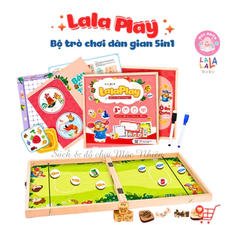 Đồ Chơi Board Game 5in1 Lalaplay - Trò Chơi Dân Gian Tết 2024 - Lalala baby