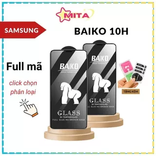 Cường lực Baiko Samsung A15 A14 A13 A12 A05s A22 A23 A24 A25 A30s A31 A32 A3 A34 A50s A51 A52 A53 A54 A71 A72 A73 M51