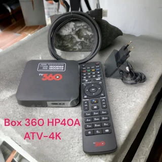 Tivi Androi Box 360 HP40A Giao Diện ATV Thế Hệ Mới Truyền Hình -Youtube Chặn Quảng Cáo-Điều Khiển Giọng Nói