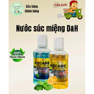 NƯỚC SÚC MIỆNG 100% thành phần thiên nhiên (khử mùi hôi, sạch mảng bám)