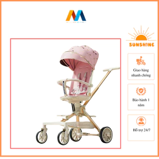 Xe Đẩy Du Lịch Gấp Gọn CAO CẤP MOMMYKIDS MINH CHÂU Cho Bé Siêu Gọn Nhẹ Trọng Tải 50kg trở lên