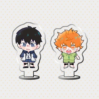 (3CM) Mô hình Standee HAIKYUU!! ver BABY TỨC GIẬN Vua Bóng Chuyền mini chibi mica acrylic anime trang trí xinh xắn