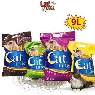 CAT LITTER Cát vệ sinh cho mèo - Cát vệ sinh khử mùi diệt khuẩn cho mèo CATLIKE mùi Cafe - Cacao 8L