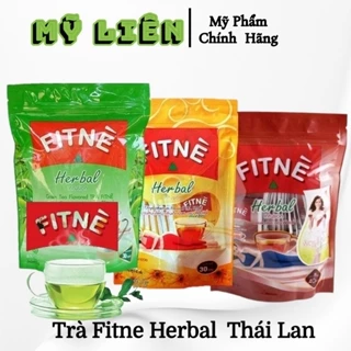 CHÍNH HÃNG - [40-30 gói] Trà Fitne Herbal Thải Độc Giảm Mỡ Thái Lan