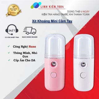 XỊT KHOÁNG MINI CẦM TAY HÌNH THÚ (PHUN SƯƠNG NANO)