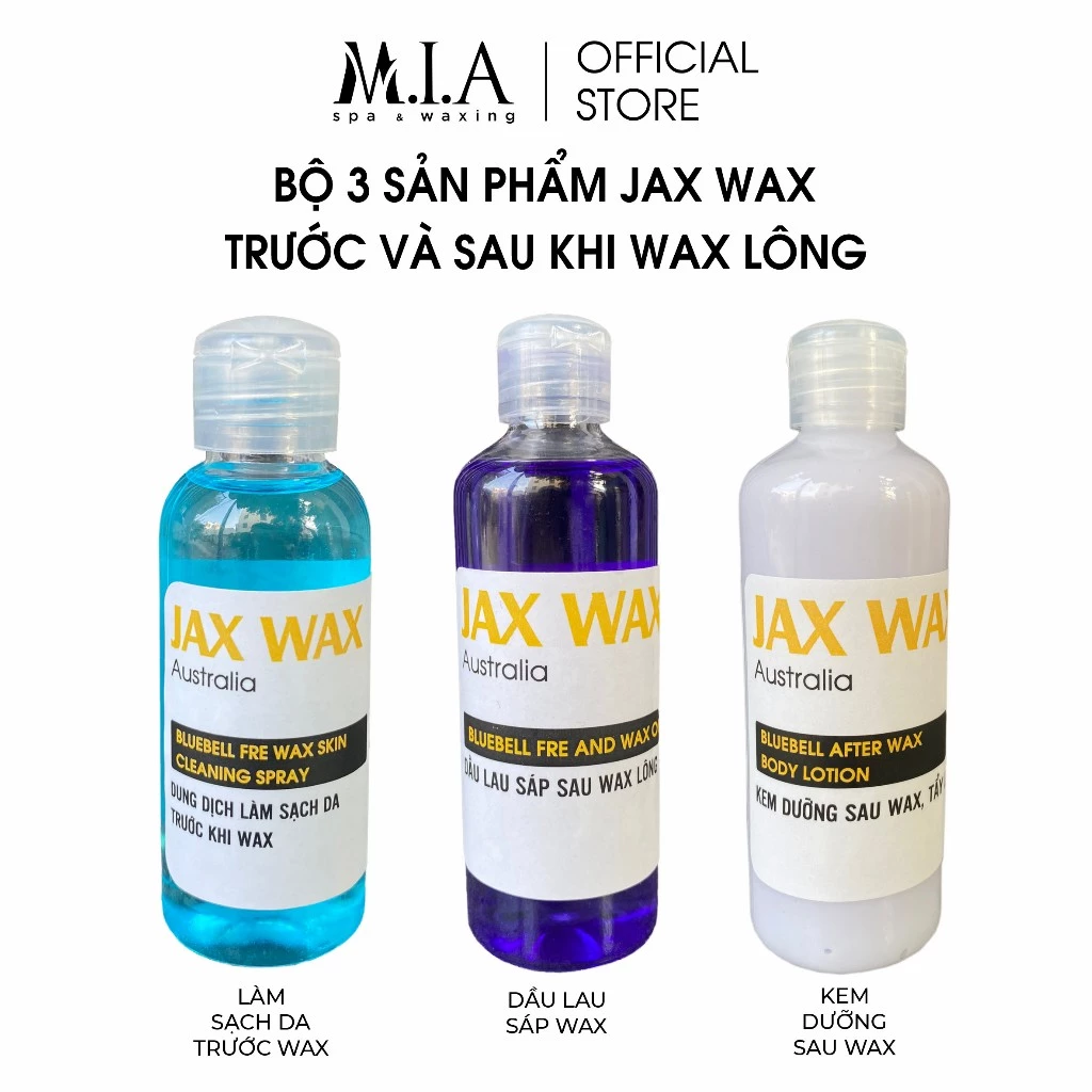 Set Sample Trước-Sau Wax Lông JAX WAX Sát Khuẩn, Dịu Da