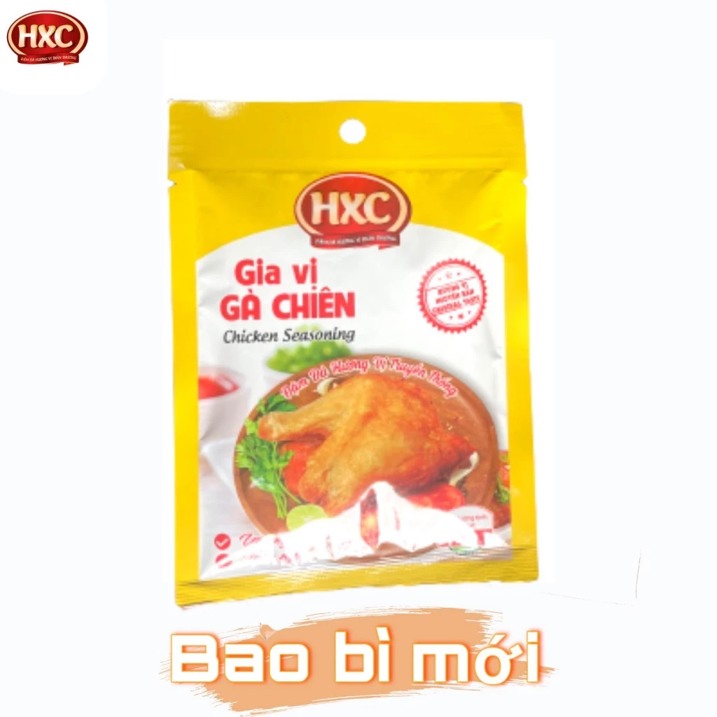 Gia vị gà chiên HXC gói nhỏ - 50g