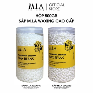 Hộp 500gr Sáp Wax Lông Nóng Cao Cấp Coconut hương dừa siêu bám lông, wax tay chân, bikini, wax nách