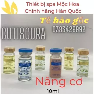 Serum CUTISCURA Hàn Quốc, Tế bào gốc CUTISCURA trắng da giảm mụn nám sẹo chăm sóc da mặt dưỡng ẩm căng bóng