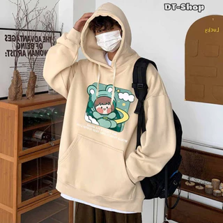 Áo nỉ hoodie polo sweater unisex in hình NASA - Áo nỉ dài tay nam nữ fom rộng chất vải nỉ bông, phong cách Ulzzang S0