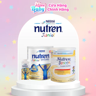 (Date T6/2025) Sữa Dinh Dưỡng Nutren Junior - Sữa Tăng Cân 850g