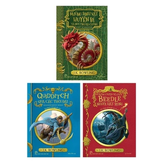 Sách Harry Potter Ngoại Truyện-Quidditch Qua Các Thời Đại+Những Sinh Vật Huyền Bí và Nơi Tìm Ra Chúng+...