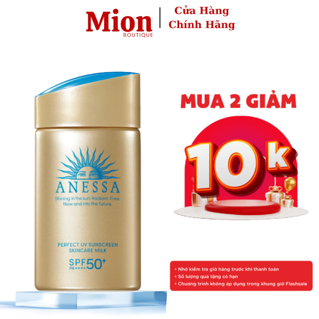 Kem chống nắng Anessa Perfect UV Sunscreen Skincare Milk SPF 50+ PA++++ 60ml