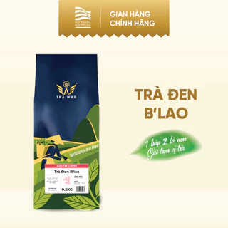 Trà Đen B'lao WAO (500g) pha trà sữa đậm vị, kinh tế