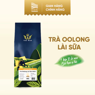 Trà Oolong Nhài Sữa WAO (1kg) 40 túi lọc x 25gr pha trà sữa mang âm hưởng ngọt ngào