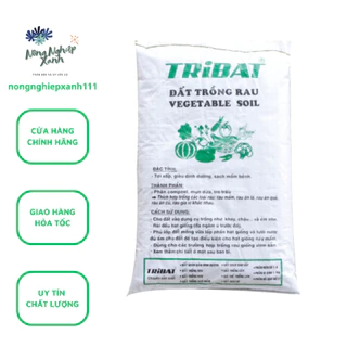 Đất Trồng Rau Tribat bao 20dm3 khoảng 10kg