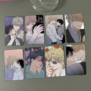 Ảnh card bo góc LOW TIDE IN TWILIGHT Đêm bên làn nước BL manhwa chibi ver COUPLE thẻ bo viền 5*8cm sưu tầm 1 tấm