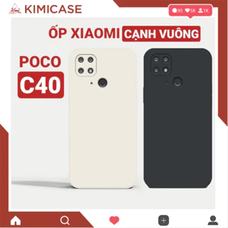 Ốp lưng Poco C40 dẻo cạnh vuông bảo vệ camera chống va đập