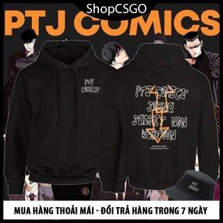 Áo Hoodie PTJ COMICS Park Hyung Seok Webtoon mẫu mới