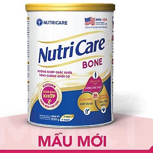 Sữa bột Nutricare Bone chống loãng xương sụn khớp lon 850g[Date T6/2025]