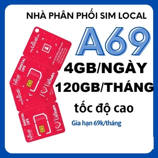 Sim Mobi A69 Miễn phí DATA tốc độ cao không giới hạn xem ứng dụng Youtube