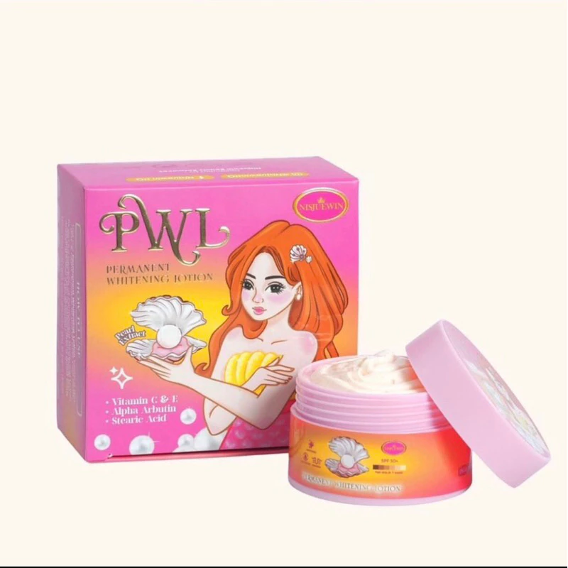 Kem PWL LOTION kem dương trắng da , cấp ẩm , chống nắng SPF 50+(50g)🌸