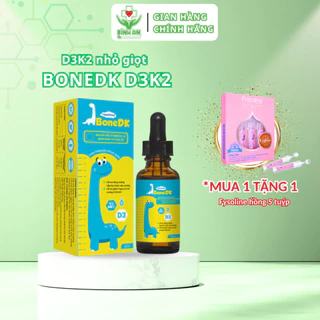 Healthza Bone DK  –  bổ sung vitamin D3K2GIÚP trẻ tăng chiều cao, giảm nguy cơ còi xương - 30ml - NT Bình An