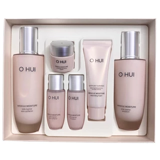 Set Dưỡng Ẩm Da O HUI Miracle Moisture Special Set 6 Sản Phẩm, Cho Làn Da Trắng Hồng Căng Bóng Rạng Ngời