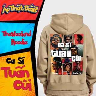 Áo HoodieZip Ca Sĩ Tuấn Cùi - TheWeeknd HoodieZip