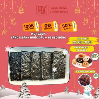 Thanh rong biển kẹp hạt 25g bổ sung dinh dưỡng, dành cho người ăn kiêng, chế độ, đồ ăn vặt healthy