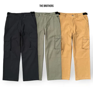 Quần dài túi hộp Cargo pants  THEBROTHERS chất liệu duck Canvas dày dặn